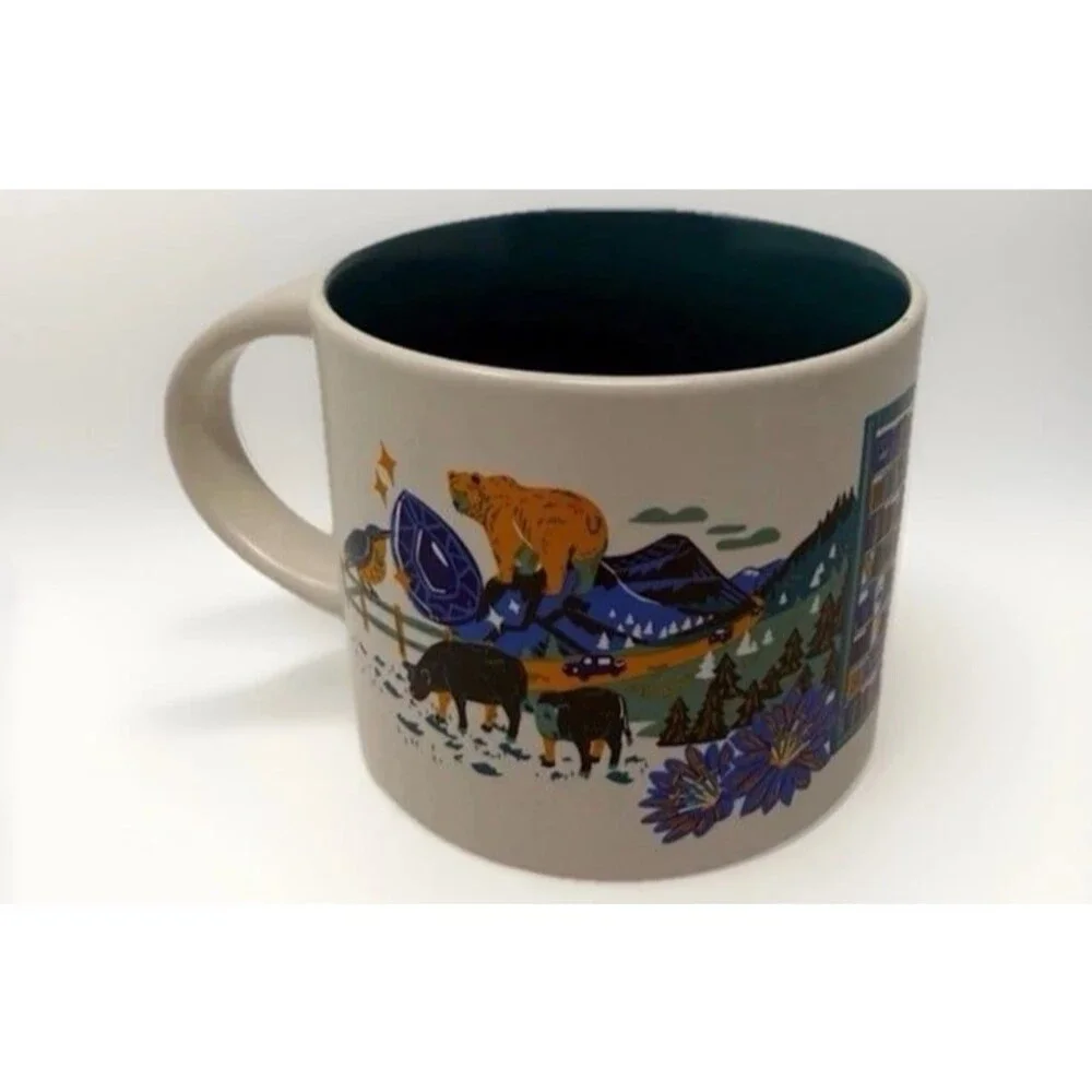 MONTANA Starbucks Discovery Series Collection 14oz Mug 14 Oz Rare New In Box - Picture 5 of 5